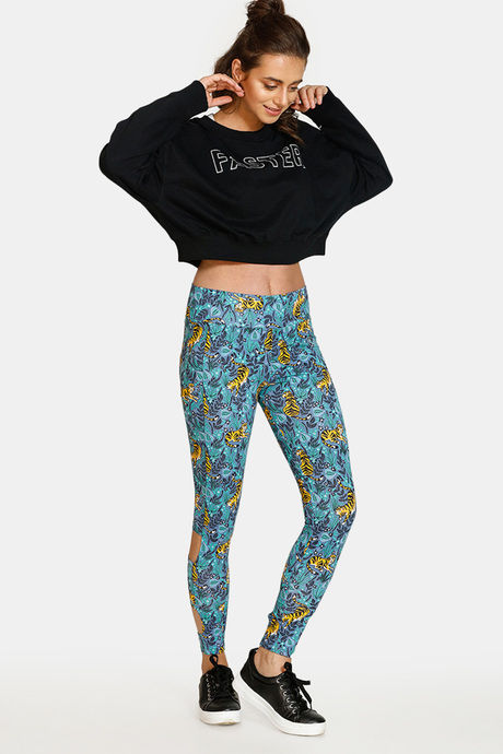 West Vogue High Compression Nouveau Soft Legging - Blue — image 4